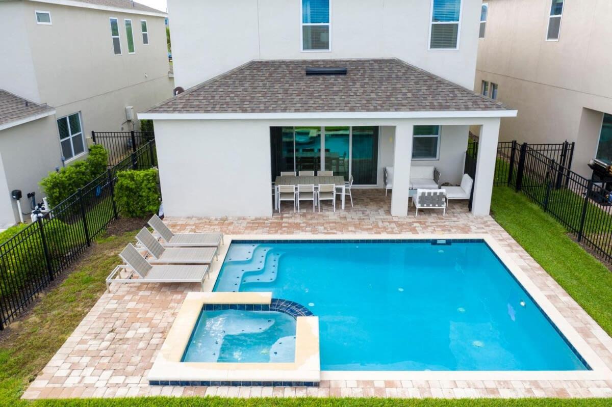 Luxurious 5Bd Private Pool Jacuzzi & Game Room At Encore 7432 Orlando Esterno foto